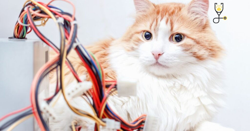 Stop Your Cat From Chewing Electrical Cords