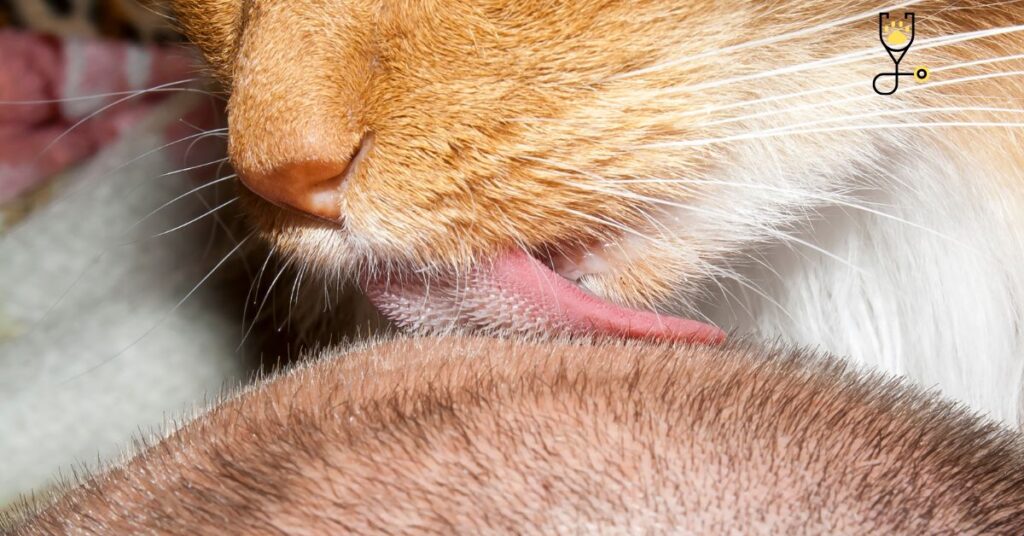 Why Does My Cat Lick Me?